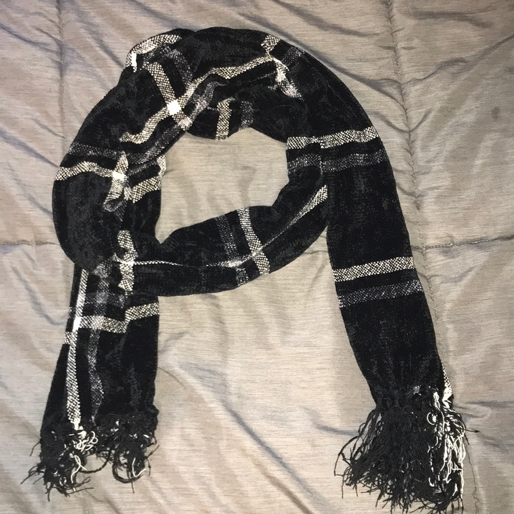 black scarf